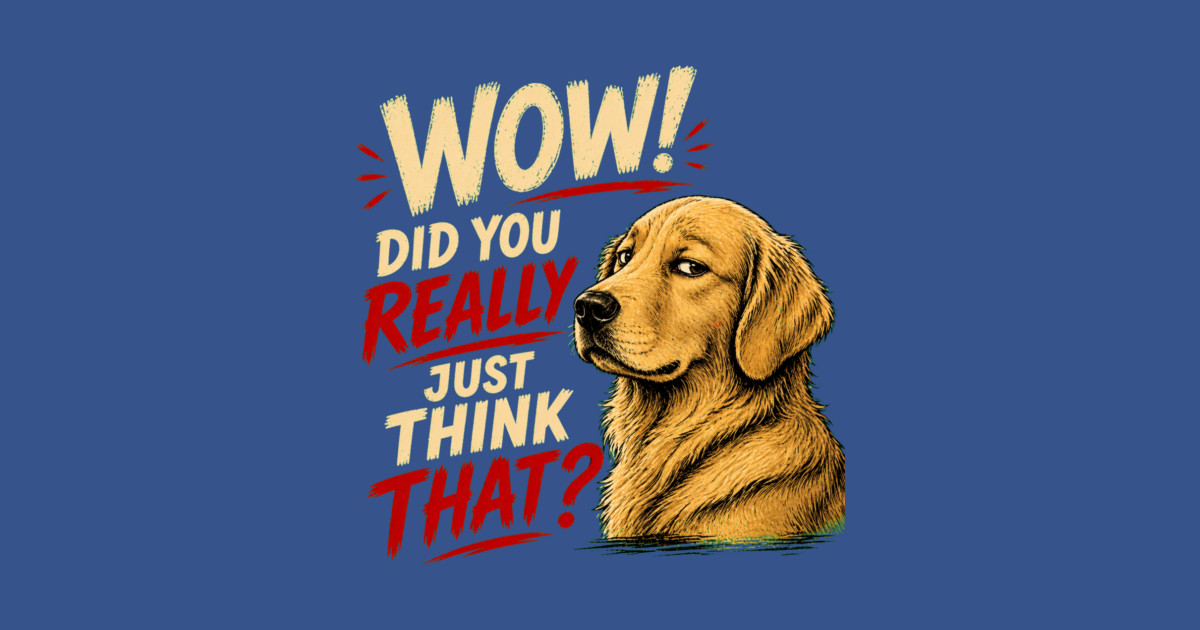 Wow! Did You Really Just Think That? Kids T-Shirt - Image 2