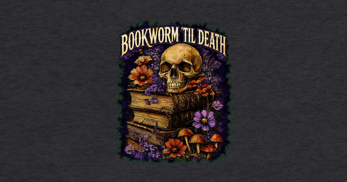 Bookworm Til Death Pillow - Image 2