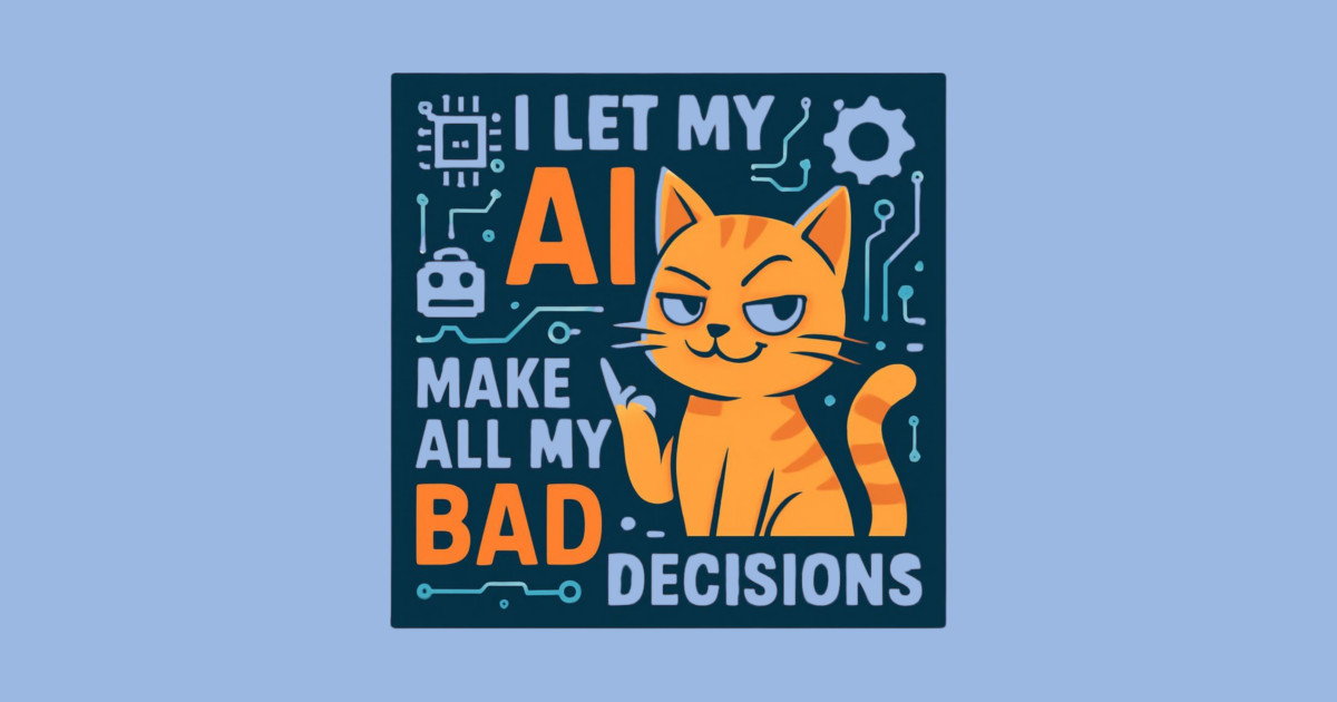 I Let My AI Make All My Bad Decisions Hoodie - Image 2