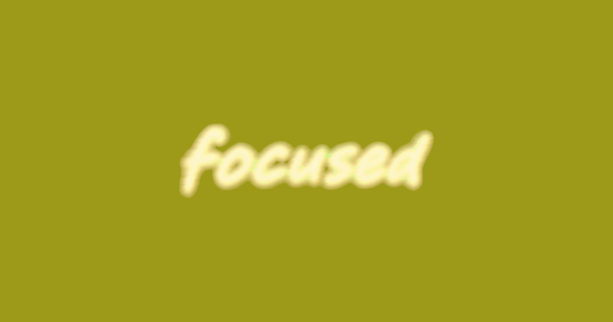 Focused Sticker - Image 2