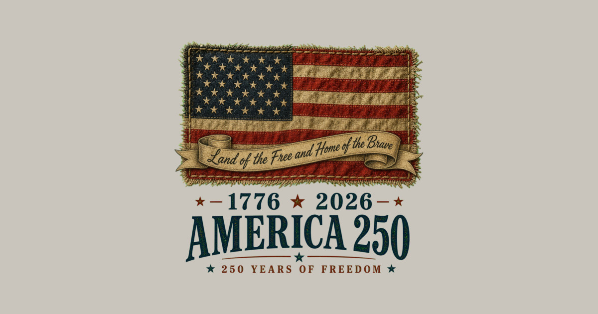 America 250th Anniversary - Land of the Free and Home of the Brave Bag - Image 2