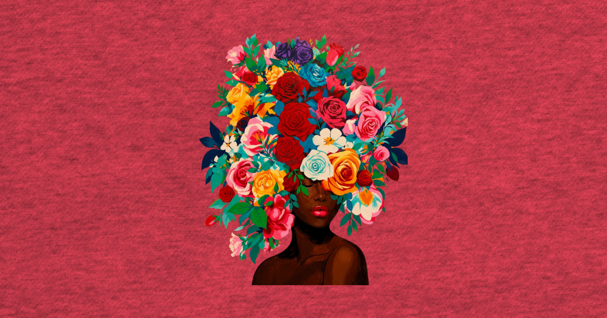 Girl with Flower Headdress Socks - Image 2
