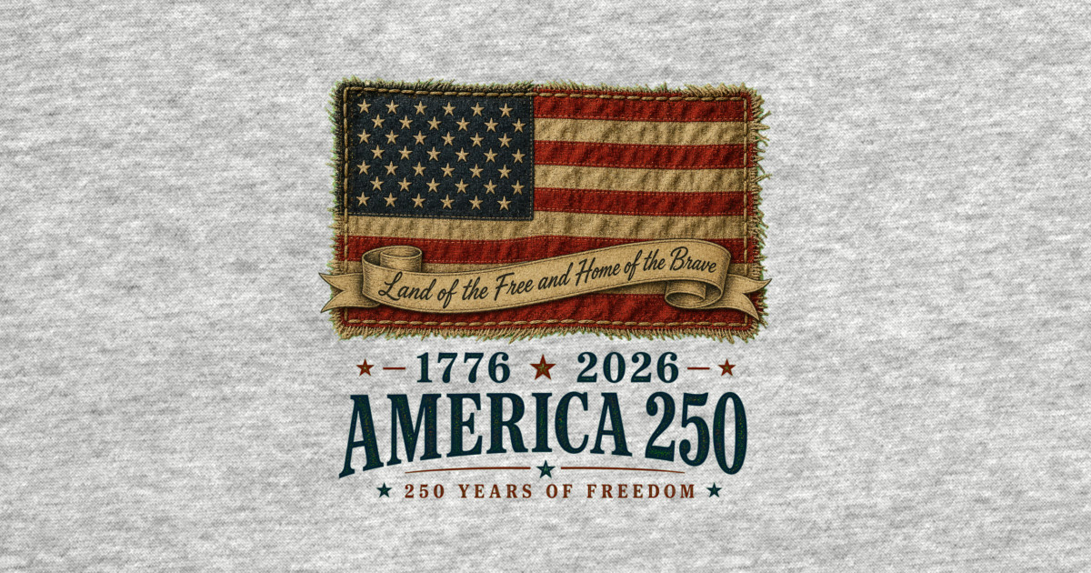 America 250th Anniversary - Land of the Free and Home of the Brave Phone Case - Image 2