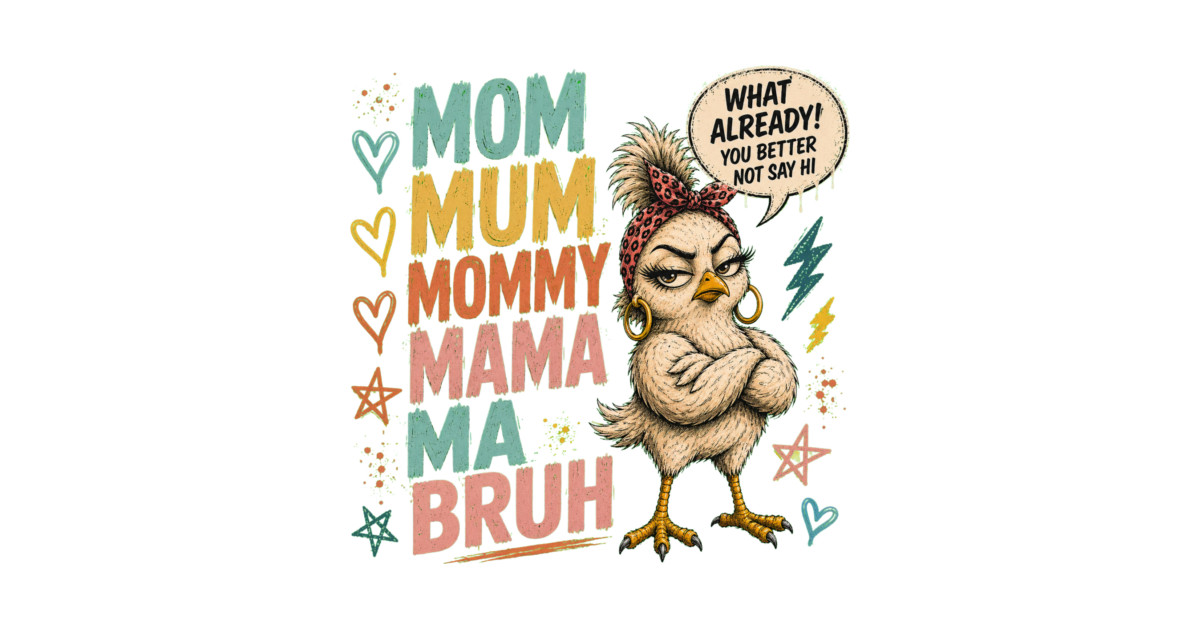 Mom Mum Mommy Mama Ma Bruh - Funny Tote - Image 2