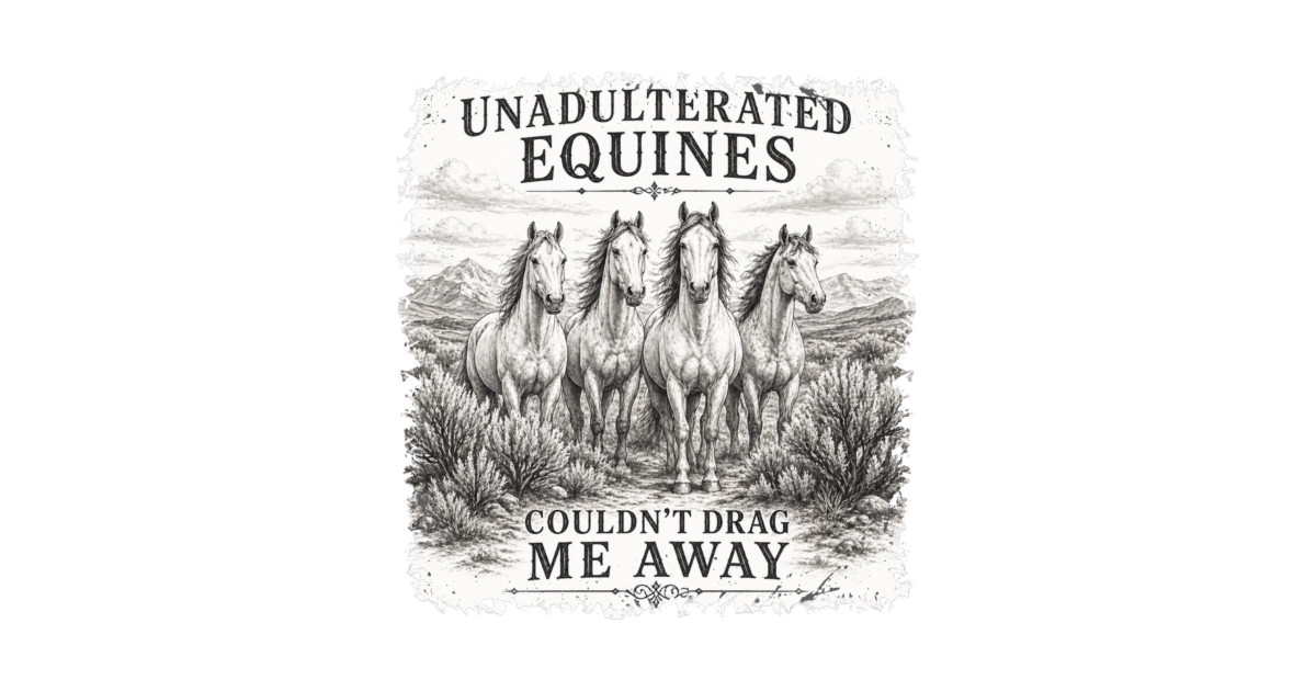 Unadulterated Equines Couldn’t Drag Me Away Socks - Image 2
