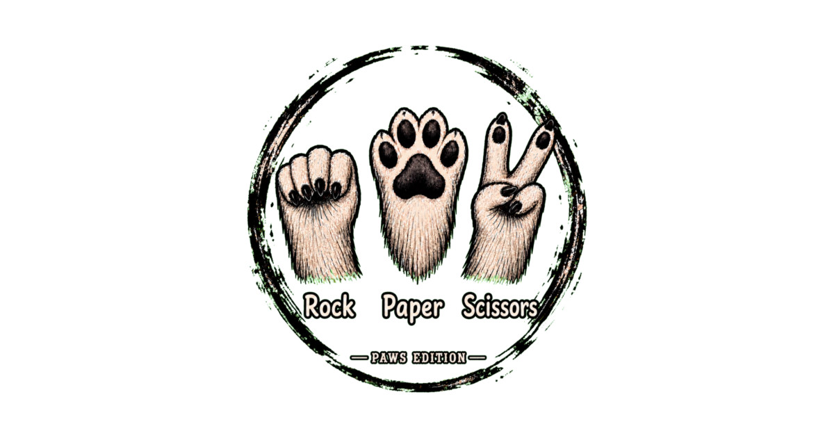 Rock Paper Scissors - funny Tank Top - Image 2