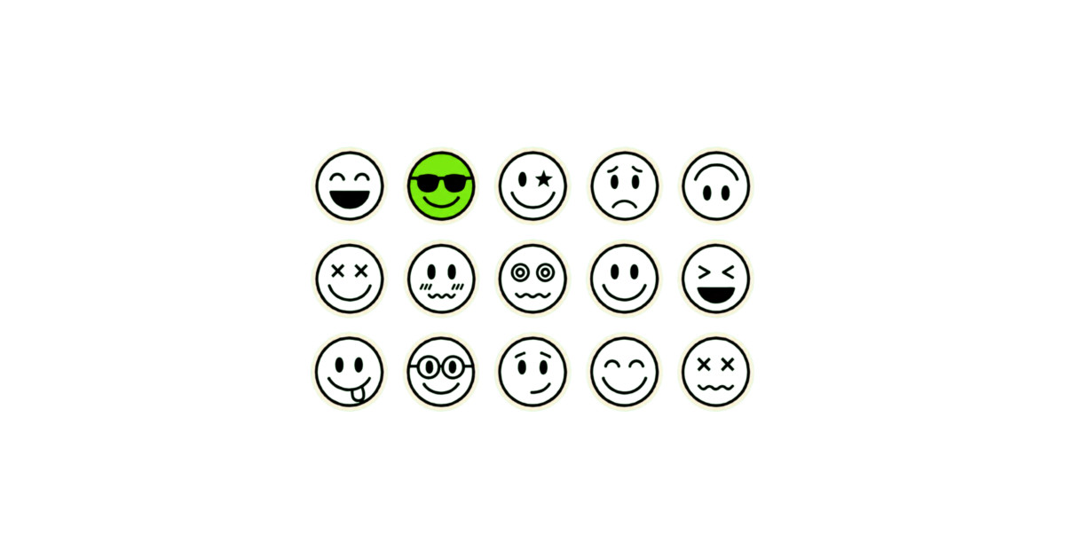 Emoji Faces Long Sleeve T-Shirt - Image 2