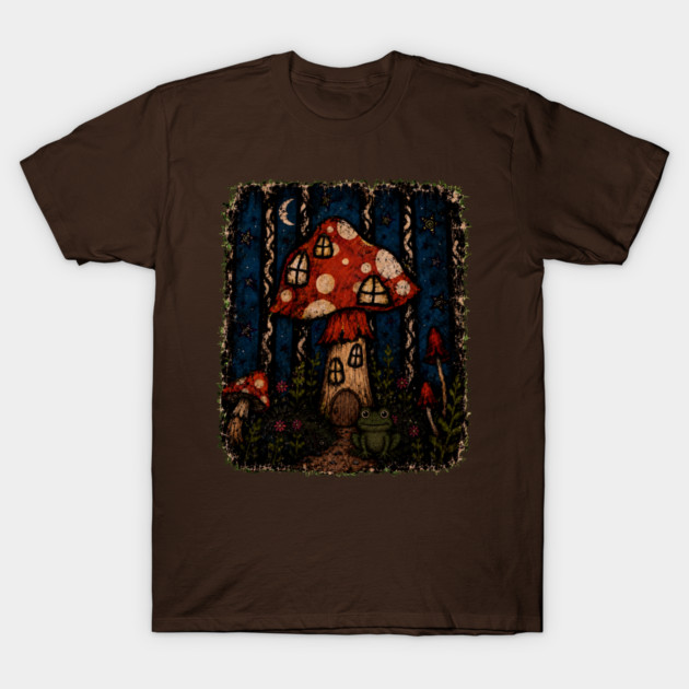 Mushroom with a Frog T-Shirt
