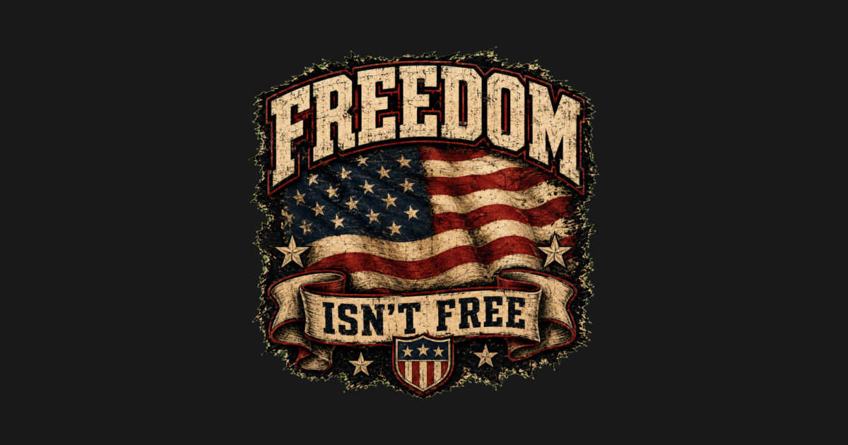 Freedom Isn't Free T-Shirt - Image 2