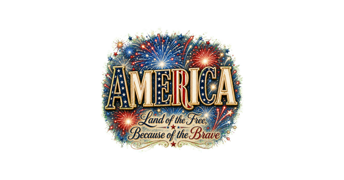 America - Land of the Free T-Shirt - Image 2