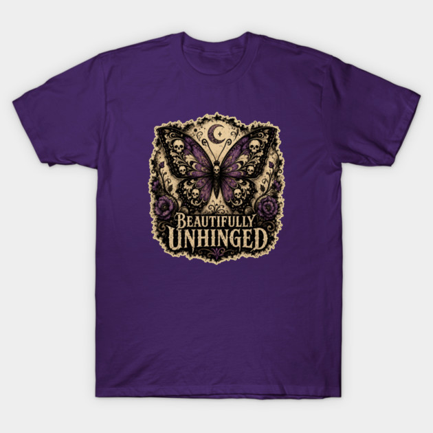 Butterfly and Skulls T-Shirt